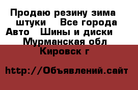 Продаю резину зима 2 штуки  - Все города Авто » Шины и диски   . Мурманская обл.,Кировск г.